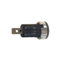 DOUILLE DE SECURITE "FAST ON" SELON IEC1010 - NOIR