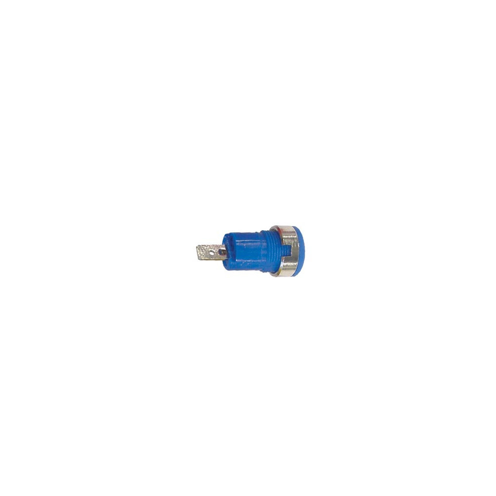 DOUILLE DE SECURITE "FAST ON" SELON IEC1010 - BLEU