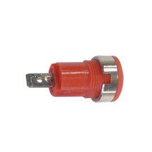 DOUILLE DE SECURITE "FAST ON" SELON IEC1010 - ROUGE