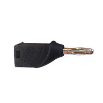 FICHE BANANE EMPILABLE 4mm - NOIR