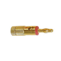FICHES BANANES DORÉES 4mm - ROUGE