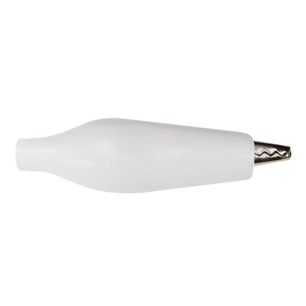 PINCE DE DERIVATION A GAINE ISOLANTE 27mm - BLANC