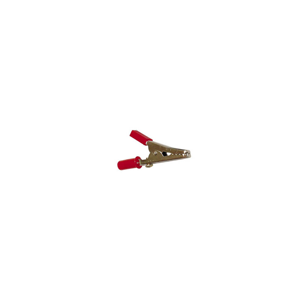 PINCE DE DERIVATION 55mm AVEC VIS - ROUGE