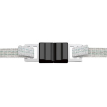 Connecteur clip ruban inox 12,5mm par 5