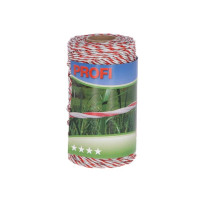 Fil Profi 6x0,30 TriC 200m blanc/rouge