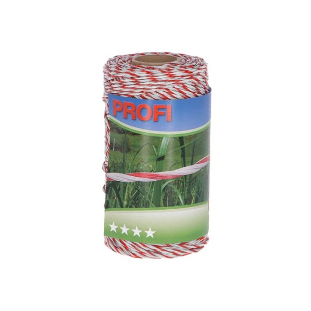 Fil Profi 6x0,30 TriC 200m blanc/rouge