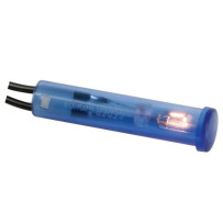 VOYANT ROND 7mm 6V BLEU