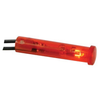 VOYANT ROND 7mm 6V ROUGE