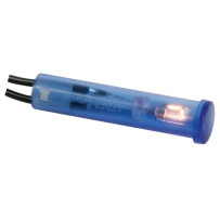 VOYANT ROND 7mm 24V BLEU
