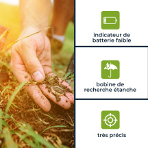 Détecteur de Métaux - Advanced - Sensibilité 20 cm
