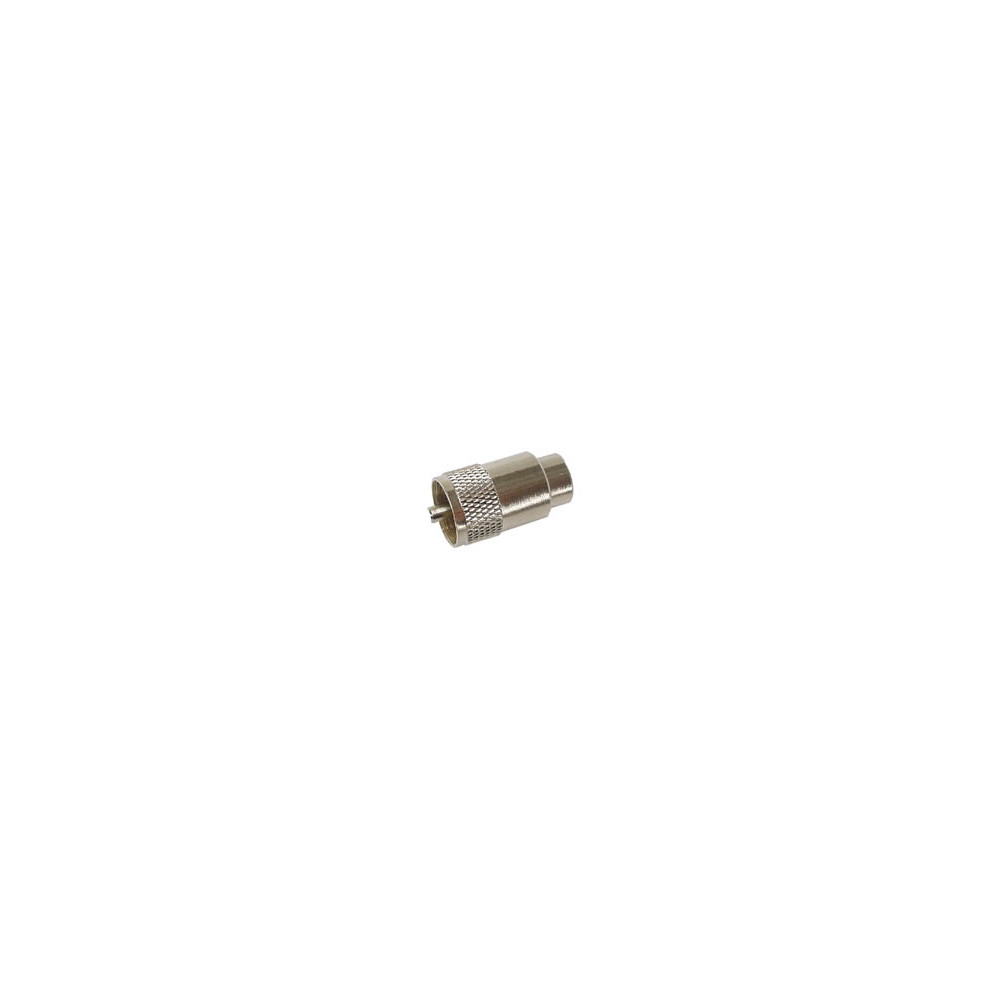 CONNECTEUR PL259 MALE 'TWIST ON' RG213