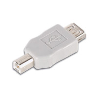 ADAPTATEUR USB - A FEMELLE VERS B MALE