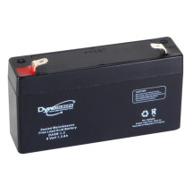 ACCU ACIDE-PLOMB 6 V - 1.3 Ah 98 x 25 x 56 mm