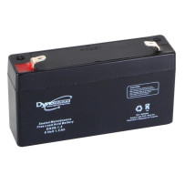 ACCU ACIDE-PLOMB 6 V - 1.3 Ah 98 x 25 x 56 mm