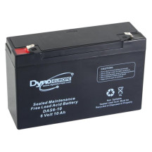 ACCU ACIDE-PLOMB 6 V - 10 Ah 151 x 50 x 101 mm