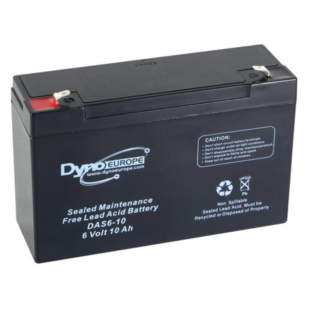 ACCU ACIDE-PLOMB 6 V - 10 Ah 151 x 50 x 101 mm