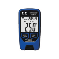 Enrégistreur de données thermiques et de taux d'humidité avec port USB