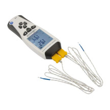 Thermomètre avec thermocouples types K/J