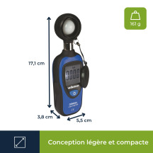 Mini luxmètre numérique
