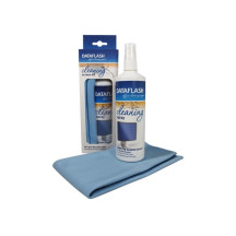 SPRAY NETTOYANT + CHIFFON MICROFIBRE POUR ÉCRANS