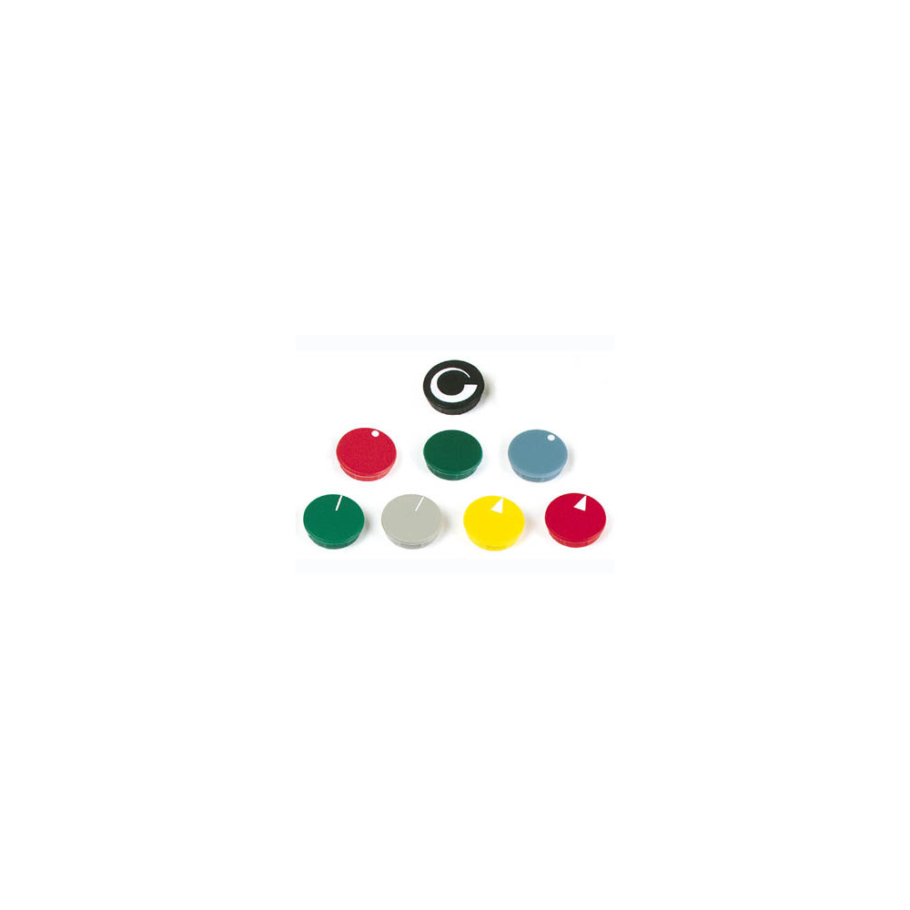 Couvercle pour bouton 15 mm (gris)