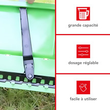 Épandeur - largeur 45 cm - volume 12 l
