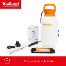Pulvérisateur à pression avec batterie rechargeable - 8 L