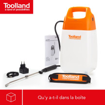 Pulvérisateur à pression avec batterie rechargeable - 6 L