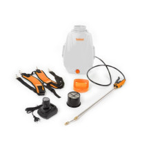 Pulvérisateur à dos avec batterie rechargeable - 12 L