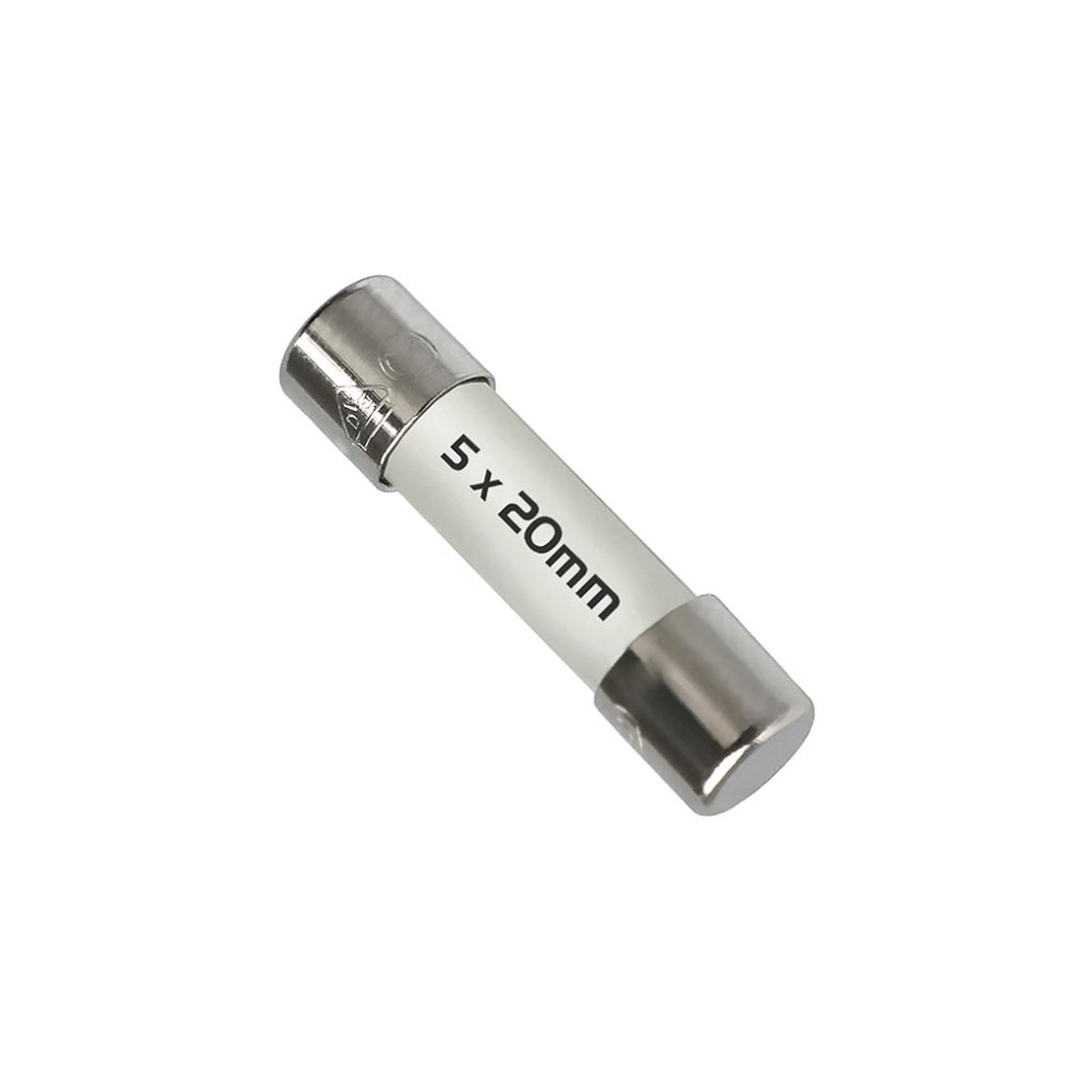 Jeu de fusibles en céramique - 5 x 20 mm - 500 mA & 10 A - 600V