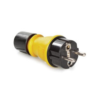 FICHE MÂLE - USAGE EXTÉRIEUR - SCHUKO - IP54
