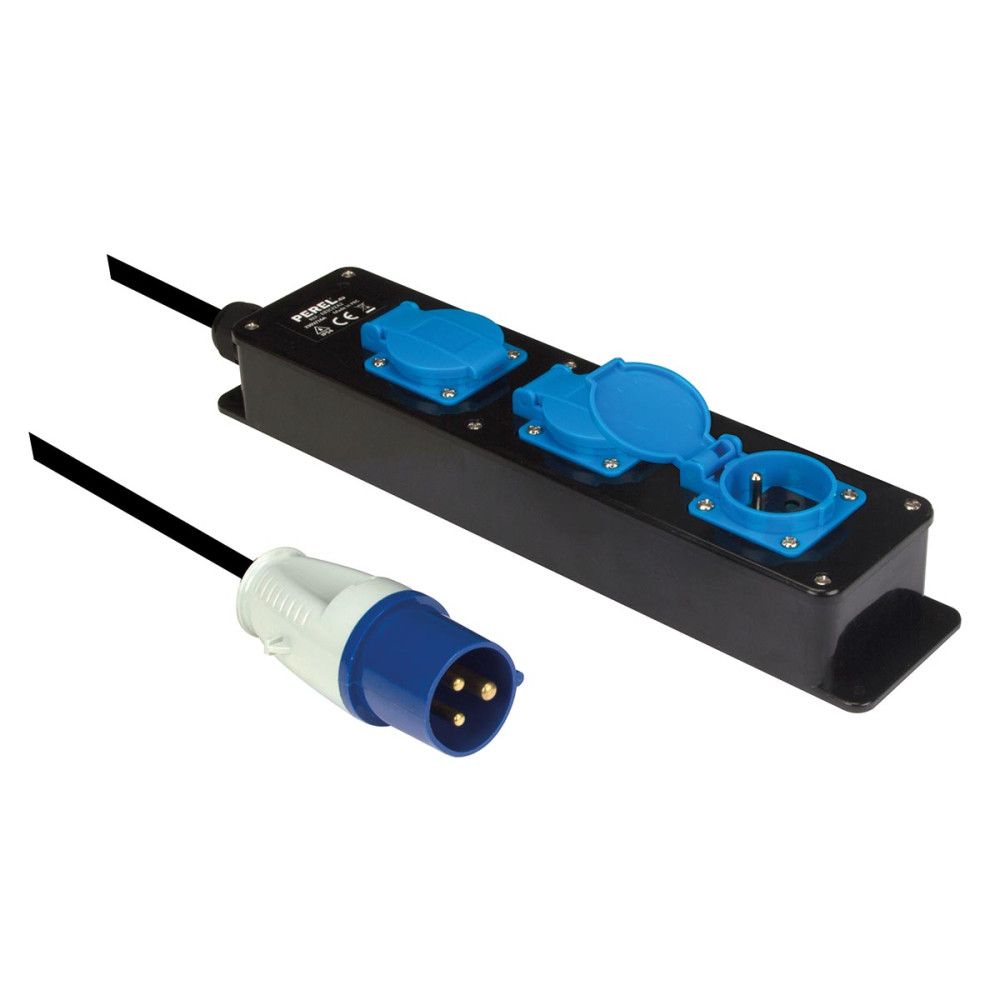 Adaptateur CEE vers prise Schuko à 3 broches