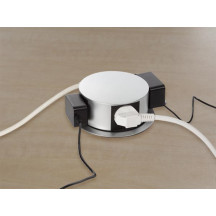 BLOC ESCAMOTABLE À 4 PRISES - SCHUKO