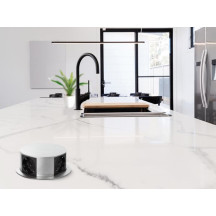 BLOC ESCAMOTABLE À 4 PRISES - SCHUKO