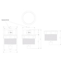 BLOC ESCAMOTABLE À 4 PRISES - SCHUKO
