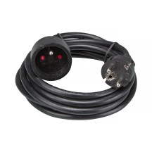 RALLONGE - 3 m - NOIR - 3G1.5 - TERRE FRANÇAISE