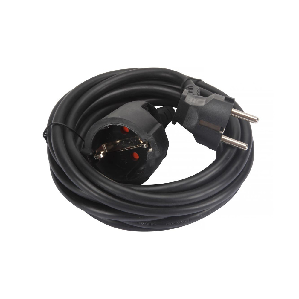 RALLONGE 3 m - NOIR - 3G1.5 - TERRE ALLEMANDE