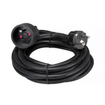 RALLONGE - 5 m - NOIR - 3G1.5 - TERRE FRANÇAISE