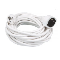 RALLONGE 10 m - BLANC - 3G1.5 - TERRE ALLEMANDE