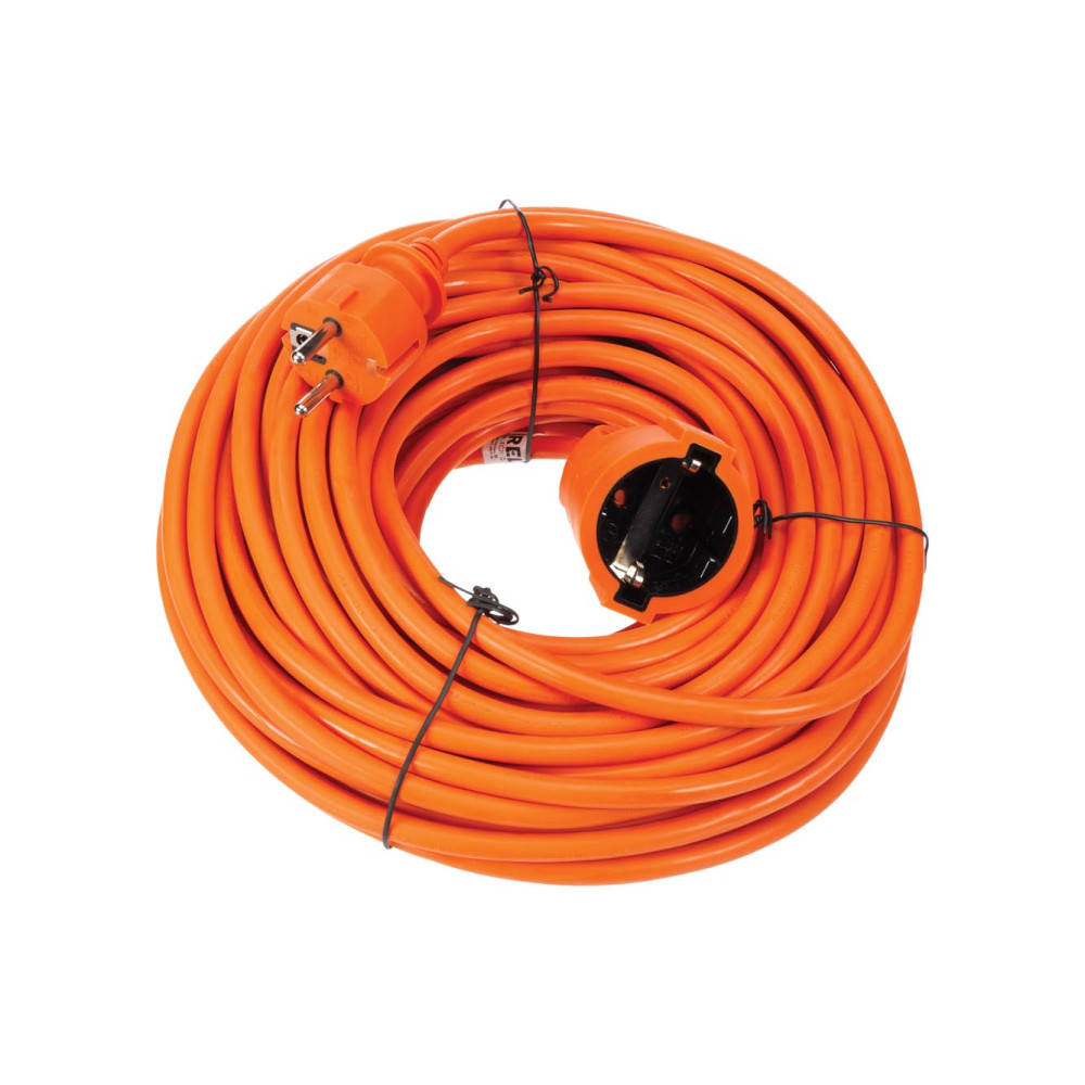 RALLONGE - 20 m - ORANGE - 3G1.5 - TERRE ALLEMANDE