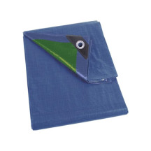 Bâche - bleu/vert - standard - 5 x 5 m