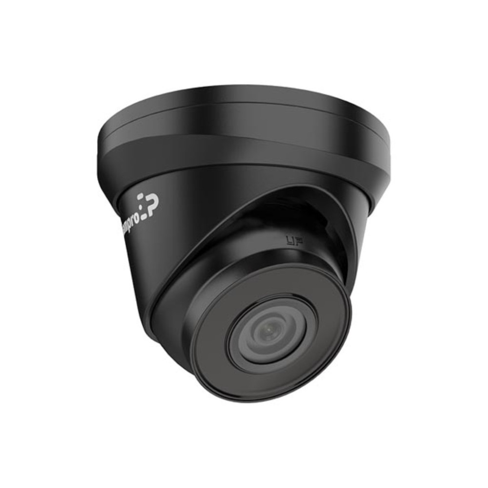 CAMÉRA IP À RÉSEAU FIXE - DÔME - 4 MP - NOIR