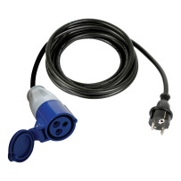 CÂBLE ADAPTATEUR AVEC FICHE SCHUKO VERS PRISE CEE - 3 m