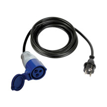 CÂBLE ADAPTATEUR AVEC FICHE SCHUKO VERS PRISE CEE - 3 m