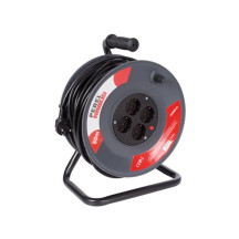 ENROULEUR 50 m - 3G1.5 - 4 PRISES - PRISE ALLEMANDE