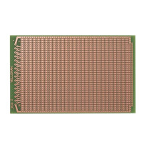 EUROCARD PASTILLE 2 TROUS - 100x160mm - FR4 (1pc/bl)