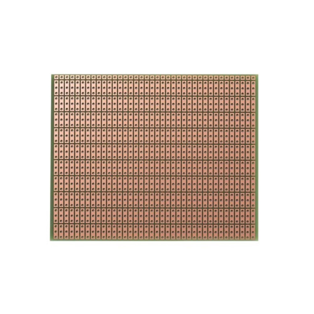 EUROCARD PASTILLE 3 TROUS - 100 x 80 mm - FR-4 (1pc/bl)