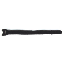 COLLIERS DE SERRAGE À FERMETURE AUTO-AGRIPPANTE - NOIR - 12,5 x 205 mm (10 pcs)