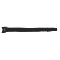 COLLIERS DE SERRAGE À FERMETURE AUTO-AGRIPPANTE - NOIR - 12.5 x 300 mm (10 pcs)