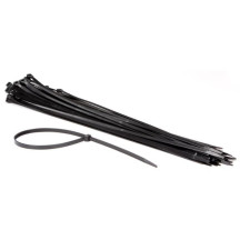 JEU DE SERRE-CÂBLES EN NYLON - 8.8 x 610 mm - NOIR (50 pcs)